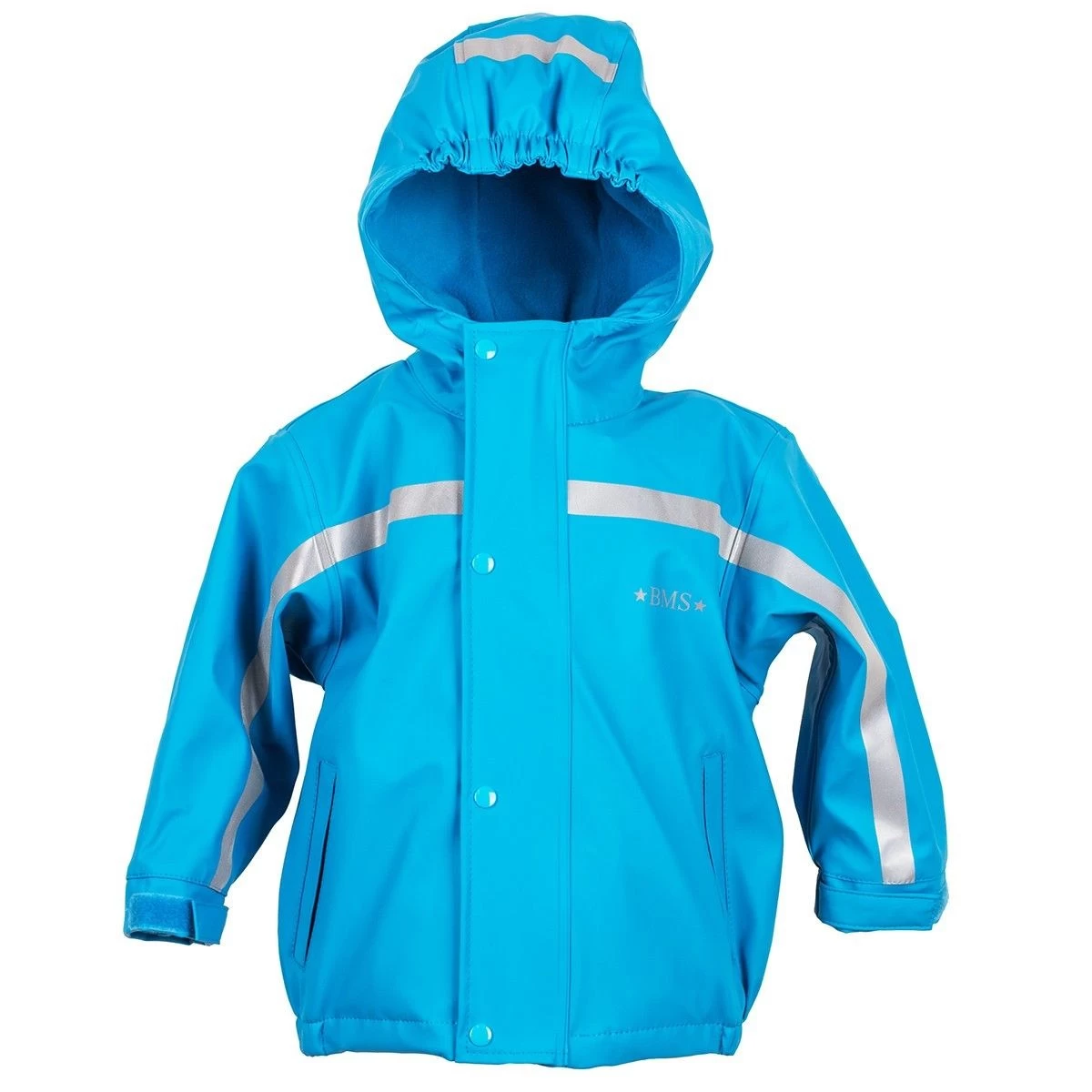 BMS Thermo Regenjacke Hellblau Mit Zip-In Fleecejacke 2in1 3 BMS Thermo Regenjacke Hellblau Mit Zip-In Fleecejacke 2in1