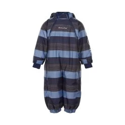 MINYMO Baby Schneeanzug Blau/navy Gestreift Le89