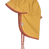Finkid RANTALI Mädchen Sommerhut Golden Yellow/chilli Mit Nackenschutz