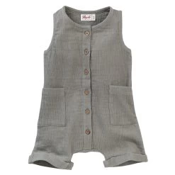 People Wear Organic Baby Musselin Spieler Shorty Sommer Overall