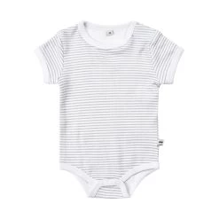 Pippi Kurzarm Body Grau/weiß Streifen & Wald Tiere 4er Pack Baumwolle -Baby Produkte Geschäft 3820 190 2 1280x1280