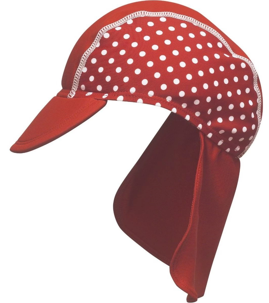 Playshoes UV Schutz Beach Sonnenmütze Rot Pünktchen 3 Playshoes UV Schutz Beach Sonnenmütze Rot Pünktchen