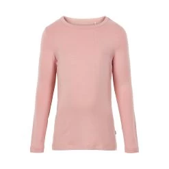 Minymo Mädchen Langarmshirt Rosa Viskose Aus Bambus