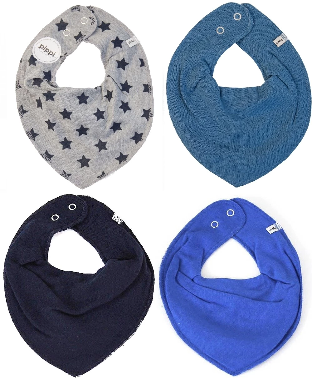 Pippi Baby Halstücher Vallerta Star Mix 4er Set 3 Pippi Baby Halstücher Vallerta Star Mix 4er Set