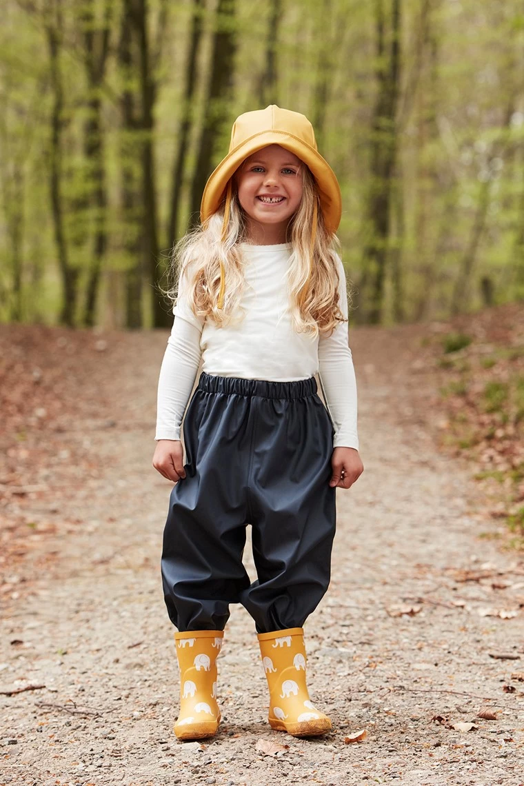 Celavi Kinder Regenhut Mit Fleecefutter Südwester Wasserdicht 6 Celavi Kinder Regenhut Mit Fleecefutter Südwester Wasserdicht – Bild 4