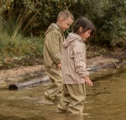 CeLaVi Regenset Blumen Sandbeige/rosa/khaki Zweiteiler -Baby Produkte Geschäft CELAVI SS22 39 1280x1280