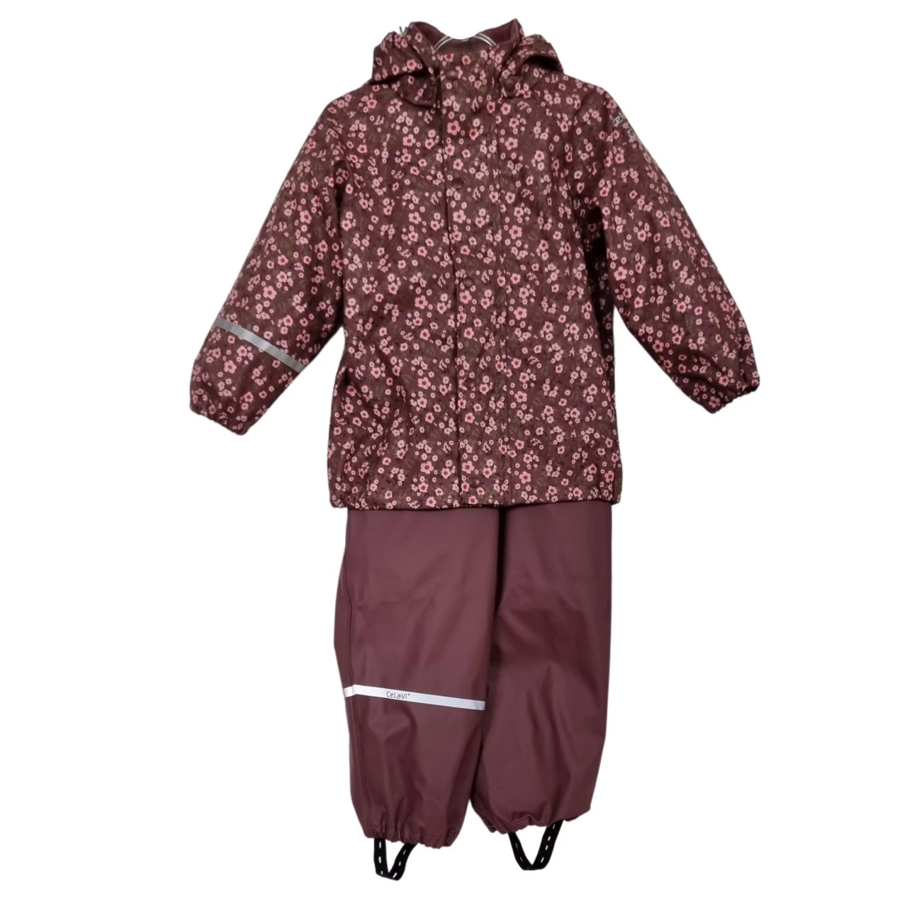 CeLaVi Regenset Blümchen Rosenholz Berry Zweiteiler 3 CeLaVi Regenset Blümchen Rosenholz Berry Zweiteiler