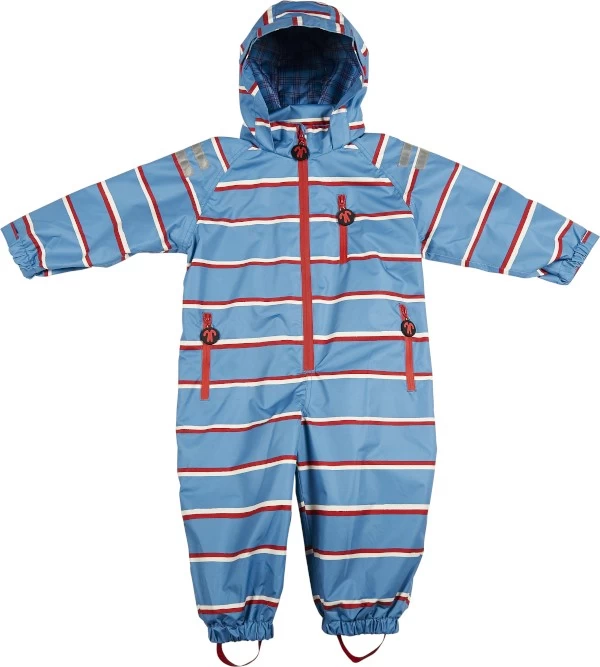 Ducksday Regenanzug Benjamin Himmelblau Gestreift 3 Ducksday Regenanzug Benjamin Himmelblau Gestreift