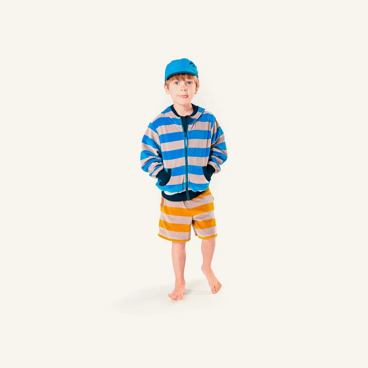 Finkid NIKKI Blue/pebble Nicky Kapuzenjacke - Zip In Innenjacke 7 Finkid NIKKI Blue/pebble Nicky Kapuzenjacke - Zip In Innenjacke – Bild 5