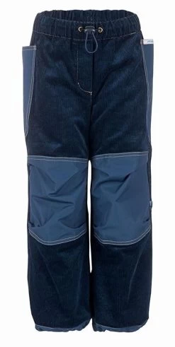Finkid Cordhose KUU Navy Outdoorhose Knieverstärkt
