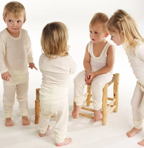 Celavi Kinder Unterhemd Dunkelblau Langarm Merino Schurwolle Ökotex100 4 Celavi Kinder Unterhemd Dunkelblau Langarm Merino Schurwolle Ökotex100 – Bild 2