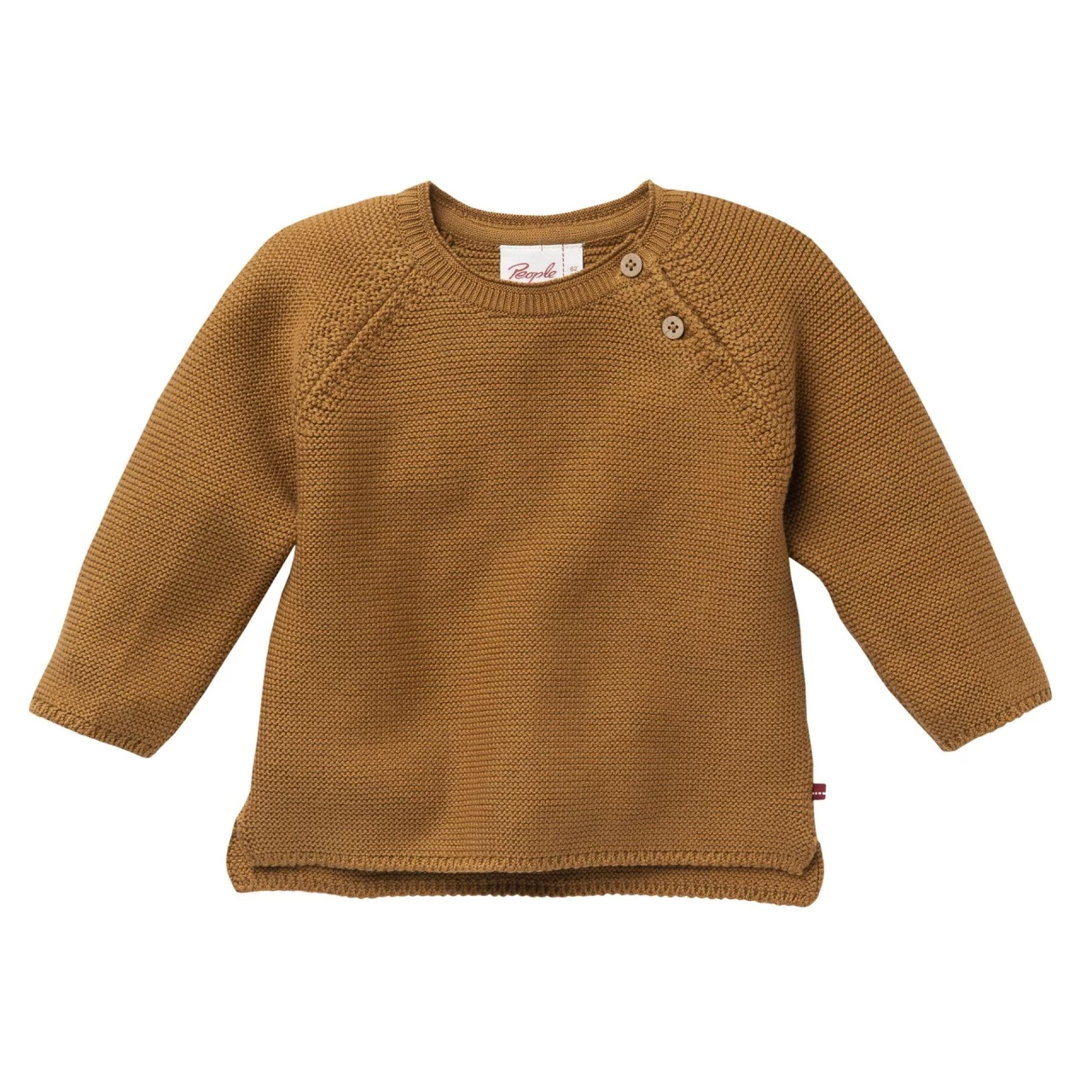 People Wear Organic Strick Pullover Karamell Bio-Baumwolle 3 People Wear Organic Strick Pullover Karamell Bio-Baumwolle