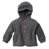 People Wear Organic Fleece Kapuzenjacke Schiefergrau Melange -Baby Produkte Geschäft People Wear Organic 2121093 1632 1 1280x1280