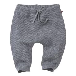 People Wear Organic Strickhose Blaugrau Leggings Bio-Baumwolle