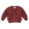 People Wear Organic Strick Jacke Dunkelrot Bio-Baumwolle -Baby Produkte Geschäft People Wear Organic 2221003 5900 1 1280x1280