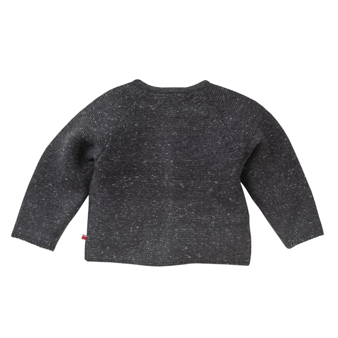 People Wear Organic Strickjacke Anthrazit Melange Bio-Baumwolle 4 People Wear Organic Strickjacke Anthrazit Melange Bio-Baumwolle – Bild 2