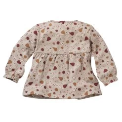 People Wear Organic Mädchen Langarmshirt Steingrau Bio-Baumwolle -Baby Produkte Geschäft People Wear Organic 2221102 2320 2 1280x1280