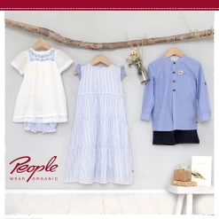People Wear Organic Kleid Mädchen Sommerkleid Streifen -Baby Produkte Geschäft People Wear Organic Sommerkleider 21 1280x1280
