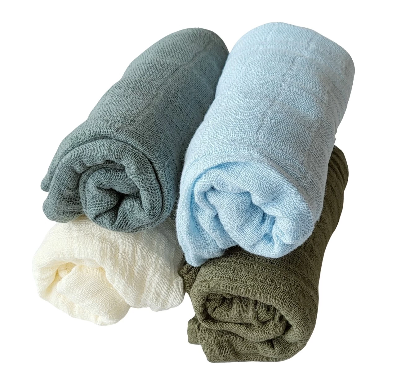 Pippi Babywear Mulltücher Moos Lead 4er Pack Organic 3 Pippi Babywear Mulltücher Moos Lead 4er Pack Organic