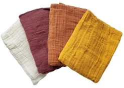 Pippi Babywear Mulltücher Herbstwald 4er Pack Organic -Baby Produkte Geschäft Pippi Windeln 4er NEU 7 1280x1280