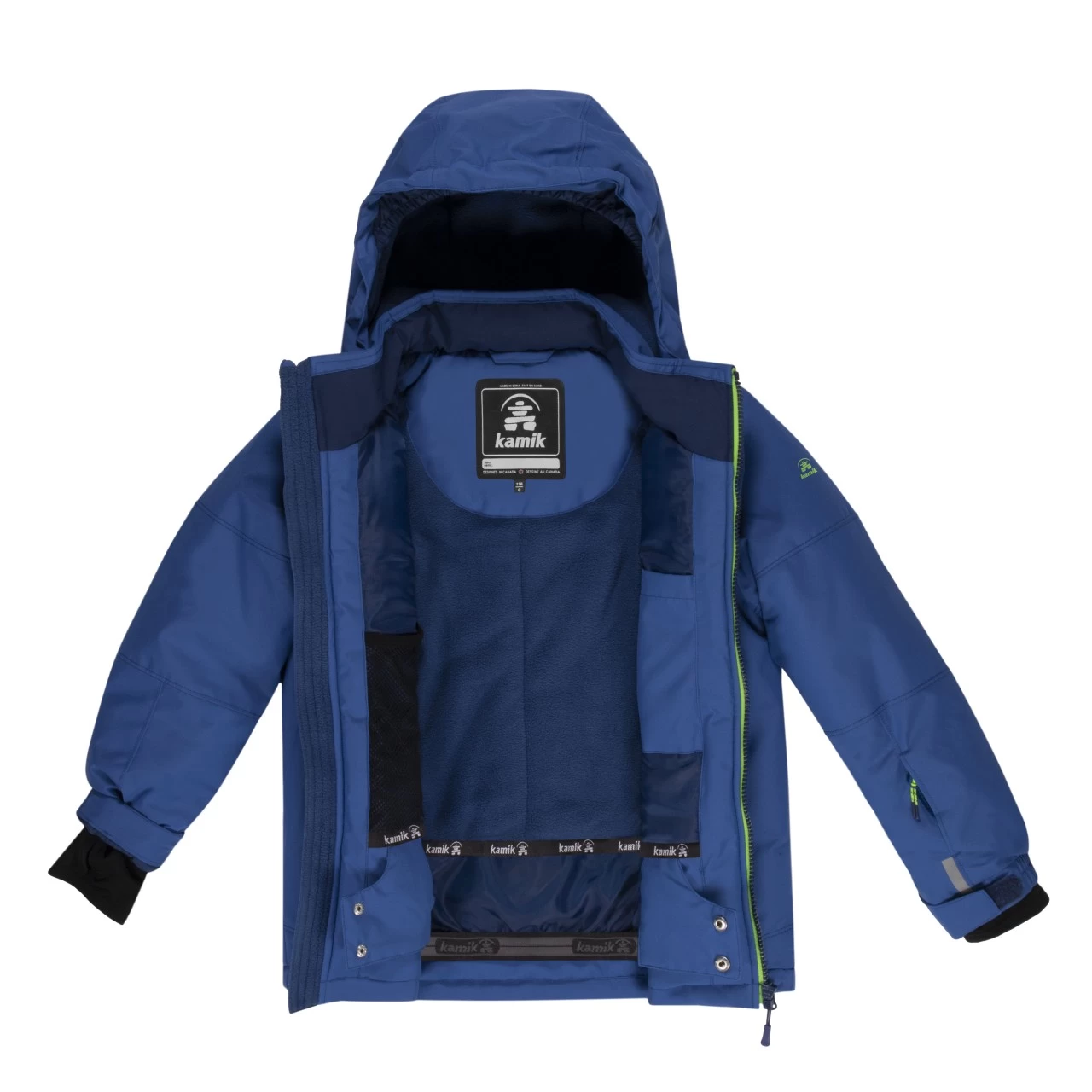 Kamik Winter Outdoorjacke Orion Mittelblau Atmungsaktiv 4 Kamik Winter Outdoorjacke Orion Mittelblau Atmungsaktiv – Bild 2