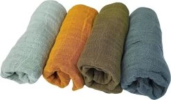 Pippi Babywear Mulltücher Green Meadow 4er Pack Organic Spucktücher -Baby Produkte Geschäft a green garden3 1280x1280