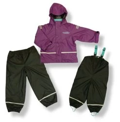 Abeko Thermo Matschanzug 2teilig SALME Lila/schwarz