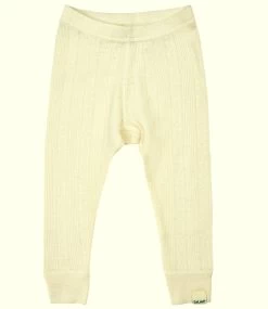 Celavi Baby Leggins Aus Wolle Offwhite Natur