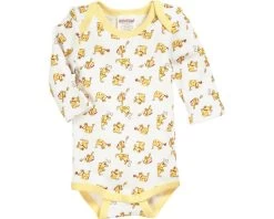 Schnizler Baby Langarmbody Hundchen Gelb/weiß 3er Pack -Baby Produkte Geschäft body hundchen gelb weiss 1280x1280