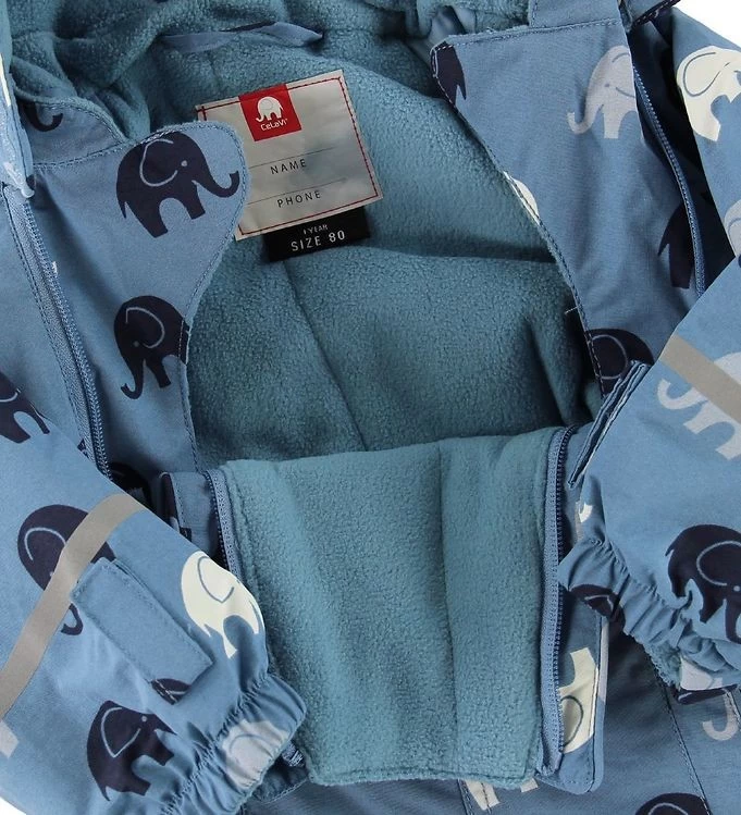 Celavi Schneeoverall Blue Shadow Mit Elefanten 5 Celavi Schneeoverall Blue Shadow Mit Elefanten – Bild 3