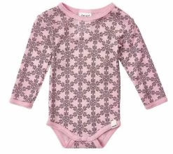 Celavi Body Wolle Schneeflocken Smoky Rosa