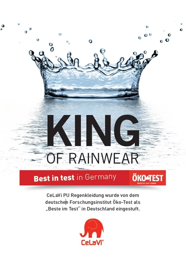 CeLaVi Regenanzug Uni Royalblau Regenhose + Regenjacke 9 CeLaVi Regenanzug Uni Royalblau Regenhose + Regenjacke – Bild 7