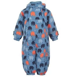 Celavi Schneeoverall Blue Shadow Mit Elefanten