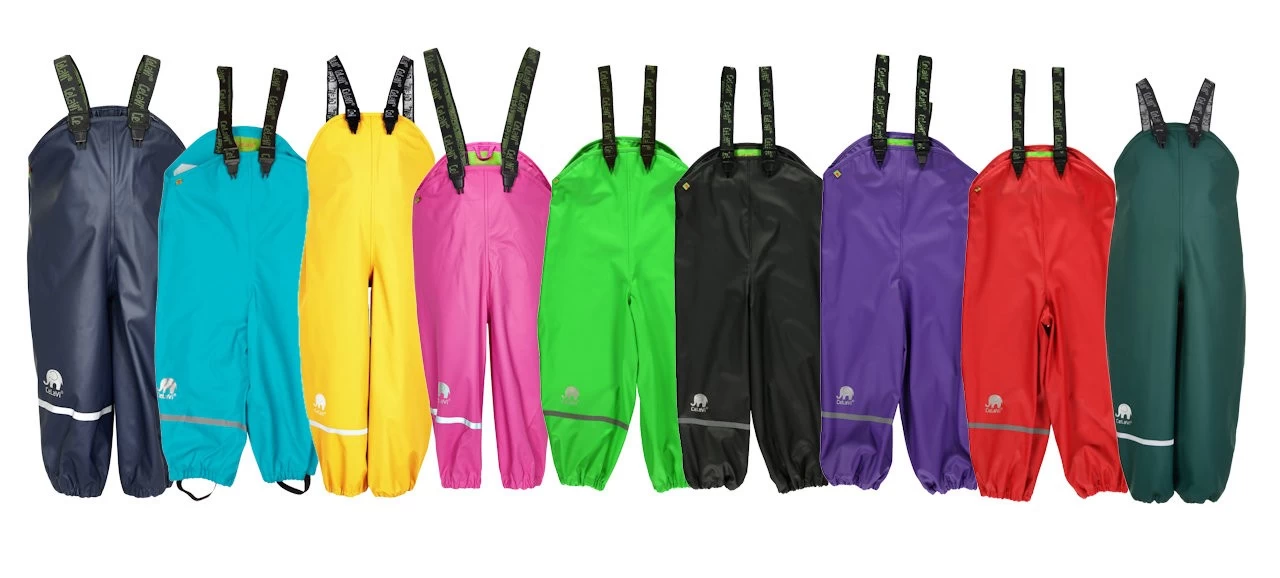 Celavi Kinder Regenhose Wasserdicht Mit Trägern 4 Celavi Kinder Regenhose Wasserdicht Mit Trägern – Bild 2