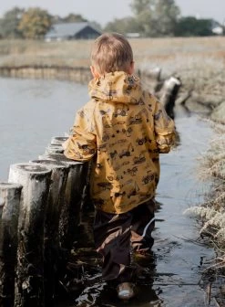 CeLaVi Regenset BAGGER Nougat Zweiteiler -Baby Produkte Geschäft celavi regenanzug nougat bagger 1280x1280