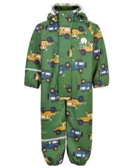 Celavi Regenoverall Farngrün Autos Einteiler