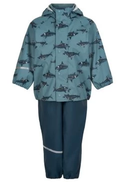 CeLaVi Regenset HAI Smoke Blue Zweiteiler