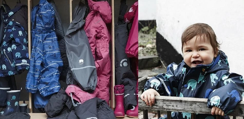 CeLaVi Thermo Regenanzug Elefanten Blue/navy Mit Fleecefutter 2 Teile 4 CeLaVi Thermo Regenanzug Elefanten Blue/navy Mit Fleecefutter 2 Teile – Bild 2