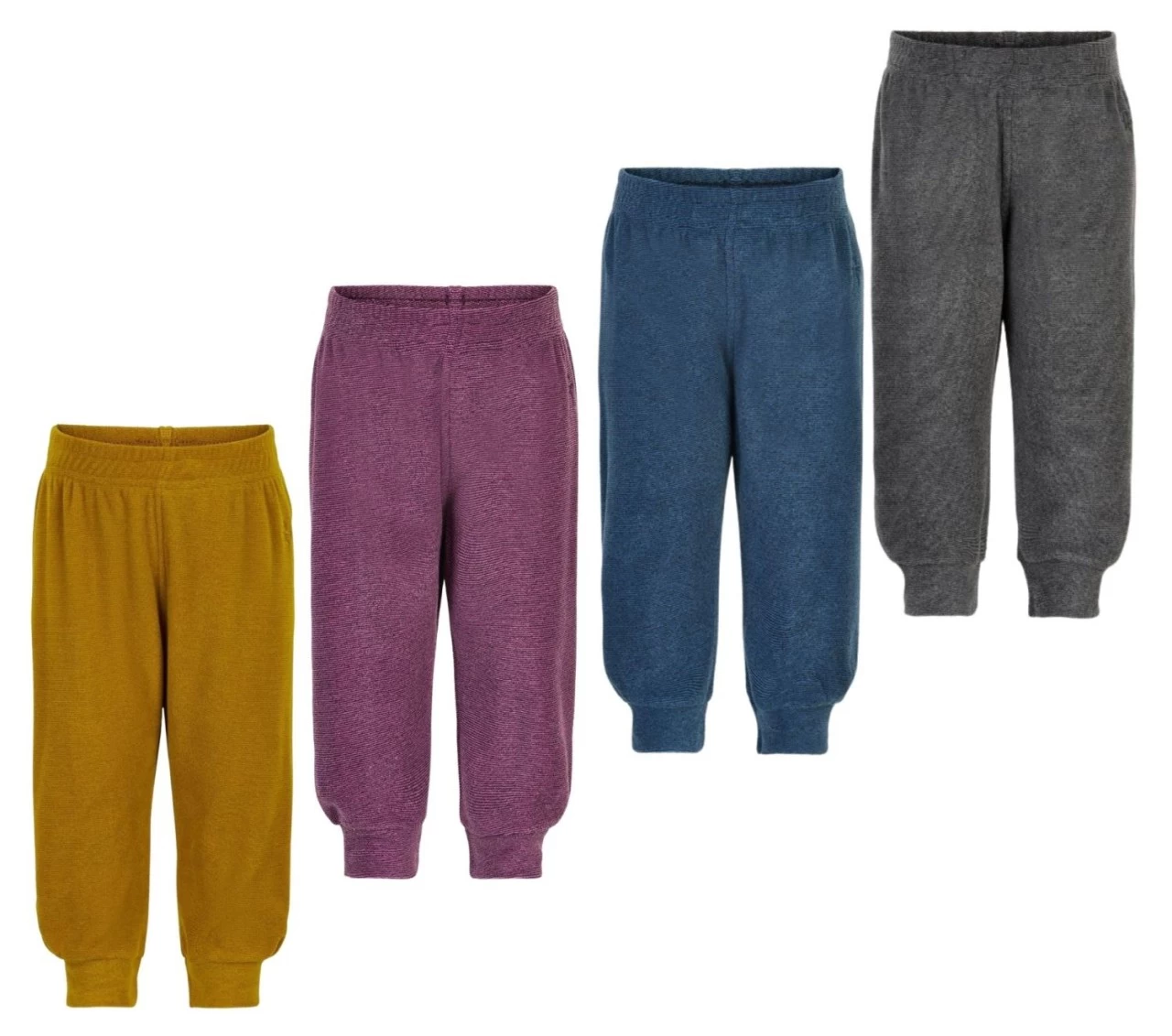 Color Kids Leichte Fleecehose Fein Gestreift 4 Color Kids Leichte Fleecehose Fein Gestreift – Bild 2