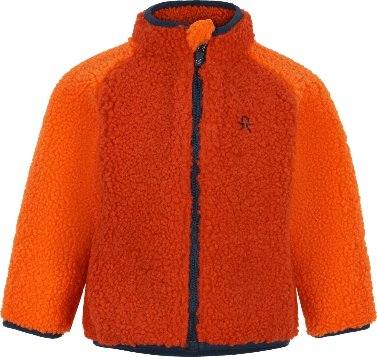 Color Kids Fleecejacke Kuschelige Teddyfleece Jacke Orange 3 Color Kids Fleecejacke Kuschelige Teddyfleece Jacke Orange