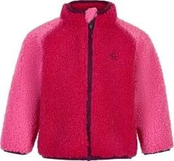 Color Kids Warme Fleecejacke Pink Teddyfleece