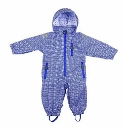 Ducksday Atmungsaktiver Regenanzug Regenoverall Funky Blue