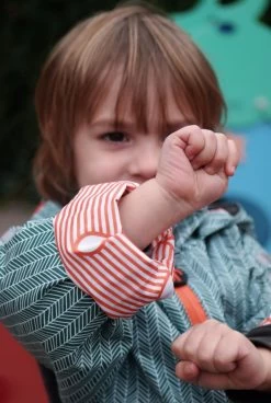 Ducksday Regenanzug Manu Graugrün Regenoverall -Baby Produkte Geschäft ducksday manu 3 1280x1280