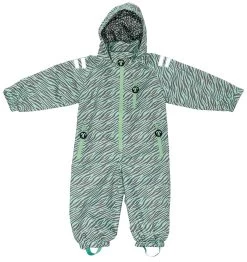 Ducksday Kinder Regenanzug Okapi Zartgrün/braun