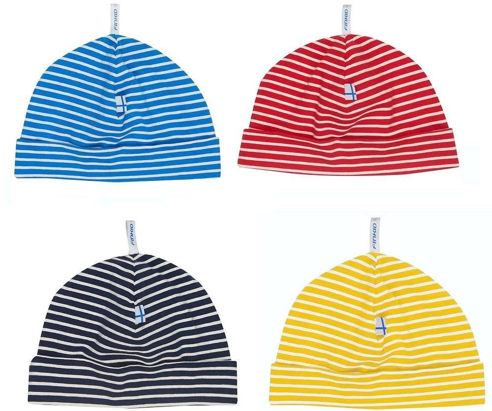 Finkid HITTILI Ringelmütze Baumwolle 4 Finkid HITTILI Ringelmütze Baumwolle – Bild 2