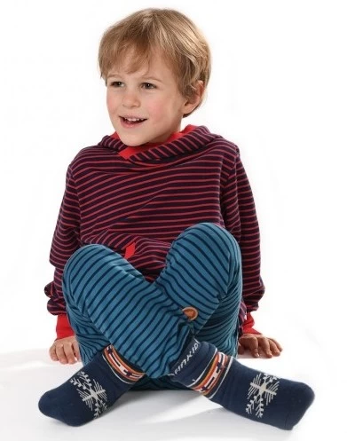 Finkid Huvi Winter Leggins Geringelt 6 Finkid Huvi Winter Leggins Geringelt – Bild 4