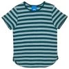 Finkid Maalari Blockstreifen T-Shirt Deep Teal / Trellis -Baby Produkte Geschäft finkid maalari deepteal trellis 1280x1280