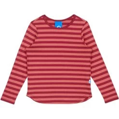 Finkid Merisilli Beet Red / Rose Langarmshirt