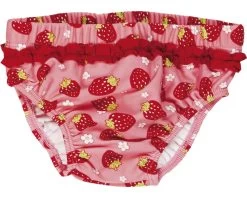 Playshoes Baby Schwimmwindel Erdbeeren Rosa/rot