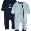 MeToo Baby Schlafanzüge Navy/hellblau 2er Pack Organic Baumwolle GOTS 2 MeToo Baby Schlafanzüge Navy/hellblau 2er Pack Organic Baumwolle GOTS -Baby Produkte Geschäft metoo buben schlafanzug blau 2er 1280x1280
